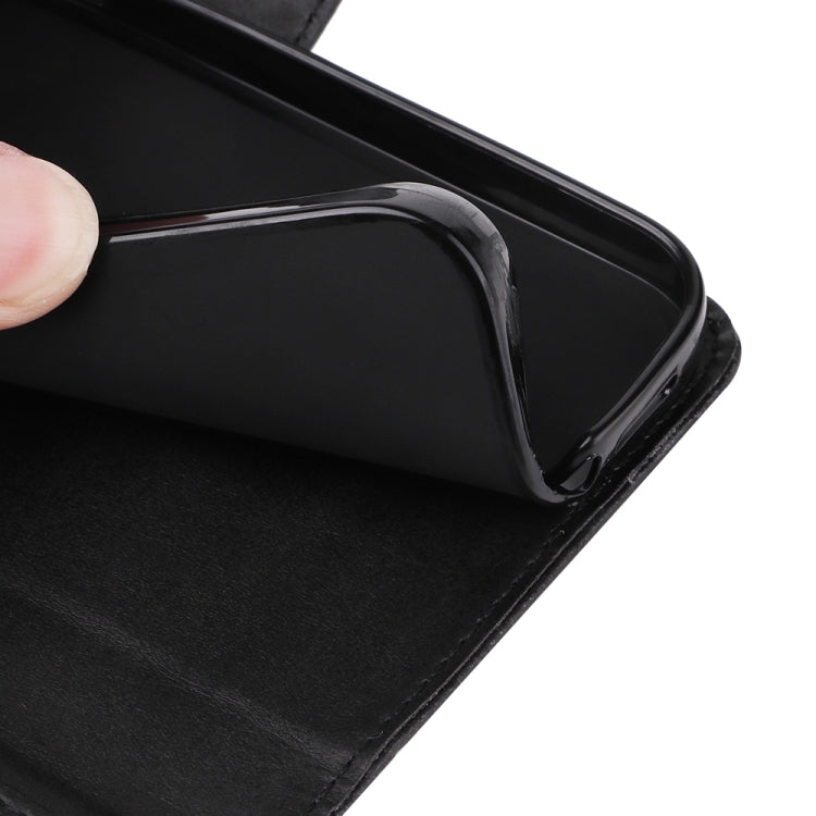 For Google Pixel 9 Classic Calf Texture Flip Leather Phone Case(Black) - Google Cases by PMC TechLife | Online Shopping South Africa | PMC TechLife | Buy Now Pay Later Mobicred