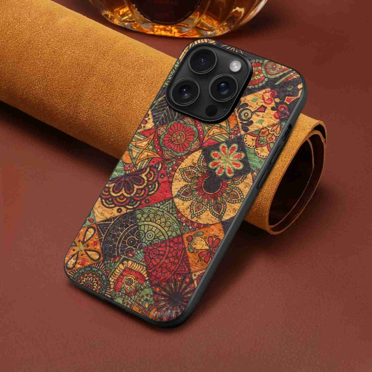 For iPhone 15 Pro Four Seasons Flower Language Series TPU Phone Case(Autumn Yellow) - iPhone 15 Pro Cases by PMC Jewellery | Online Shopping South Africa | PMC Jewellery | Buy Now Pay Later Mobicred