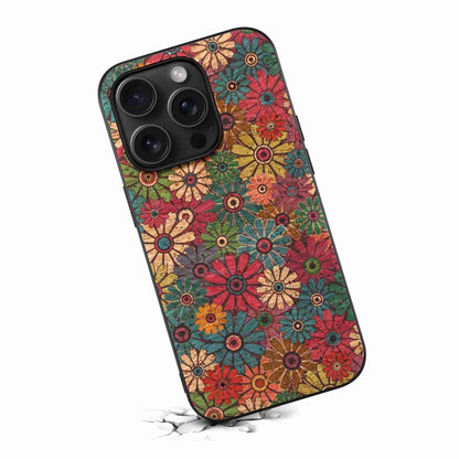 For iPhone 15 Pro Four Seasons Flower Language Series TPU Phone Case(Spring Green) - iPhone 15 Pro Cases by PMC Jewellery | Online Shopping South Africa | PMC Jewellery | Buy Now Pay Later Mobicred