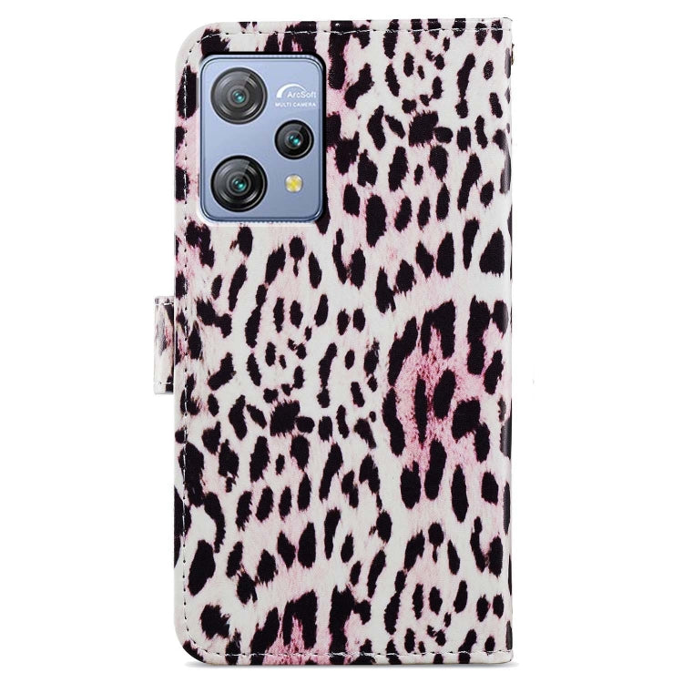 For Blackview A53 Pro Painted Pattern Horizontal Flip Leather Phone Case(Leopard) - More Brand by PMC TechLife | Online Shopping South Africa | PMC TechLife | Buy Now Pay Later Mobicred
