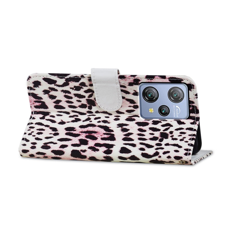 For Blackview A53 Pro Painted Pattern Horizontal Flip Leather Phone Case(Leopard) - More Brand by PMC TechLife | Online Shopping South Africa | PMC TechLife | Buy Now Pay Later Mobicred
