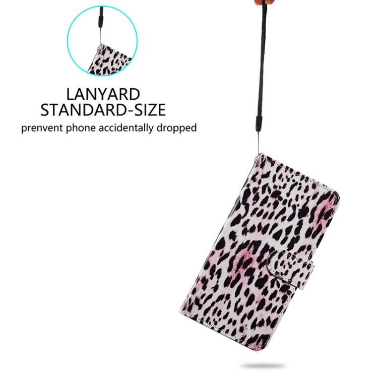 For Blackview A53 Pro Painted Pattern Horizontal Flip Leather Phone Case(Leopard) - More Brand by PMC TechLife | Online Shopping South Africa | PMC TechLife | Buy Now Pay Later Mobicred