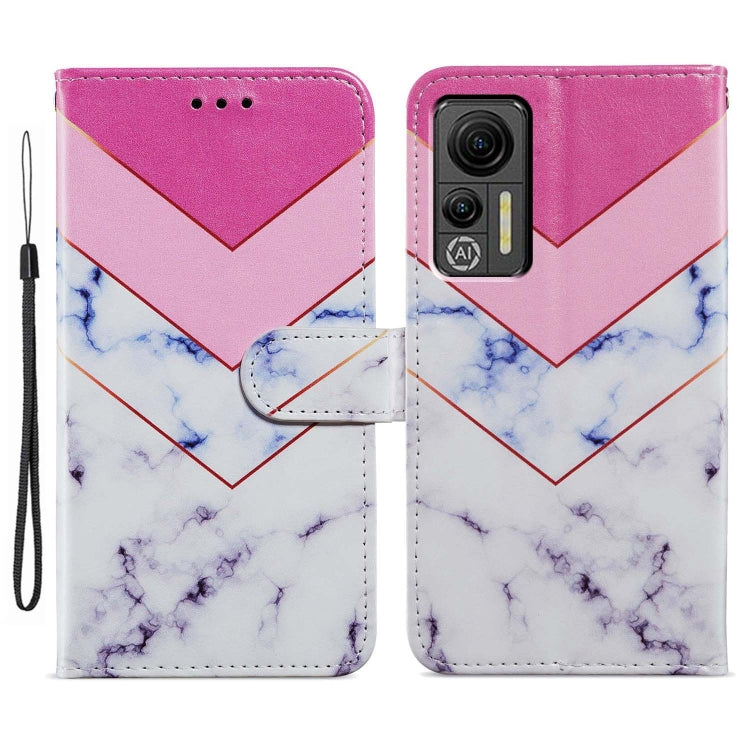 For Ulefone Note 14 Painted Pattern Horizontal Flip Leather Phone Case(Smoke Marble) - Ulefone Cases by PMC Jewellery | Online Shopping South Africa | PMC Jewellery | Buy Now Pay Later Mobicred