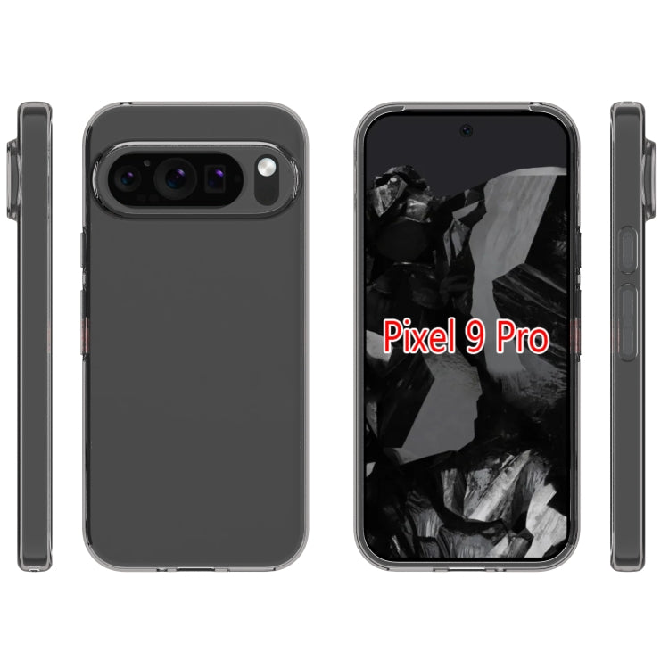 For Google Pixel 9 Pro Waterproof Texture TPU Phone Case(Transparent) - Google Cases by PMC Jewellery | Online Shopping South Africa | PMC Jewellery | Buy Now Pay Later Mobicred