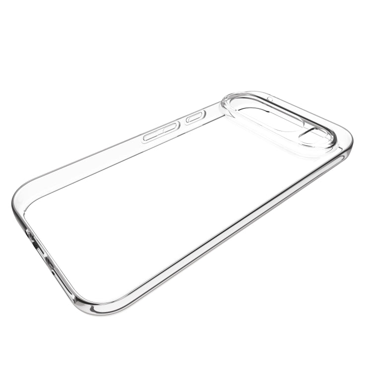 For Google Pixel 9 Pro Waterproof Texture TPU Phone Case(Transparent) - Google Cases by PMC TechLife | Online Shopping South Africa | PMC TechLife | Buy Now Pay Later Mobicred