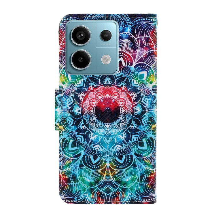 For Xiaomi Redmi Note 13 Pro 5G Colored Drawing Pattern Leather Phone Case(Mandala) - Note 13 Pro Cases by PMC Jewellery | Online Shopping South Africa | PMC Jewellery