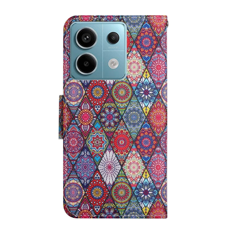 For Xiaomi Redmi Note 13 Pro 5G Colored Drawing Pattern Leather Phone Case(Diamond Kaleidoscope) - Note 13 Pro Cases by PMC Jewellery | Online Shopping South Africa | PMC Jewellery