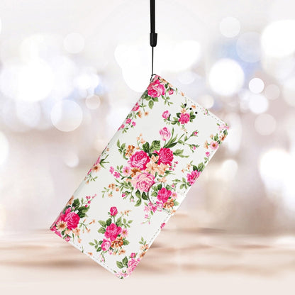 For Blackview A55 Pro Colored Drawing Leather Phone Case(Peonies) - More Brand by PMC Jewellery | Online Shopping South Africa | PMC Jewellery