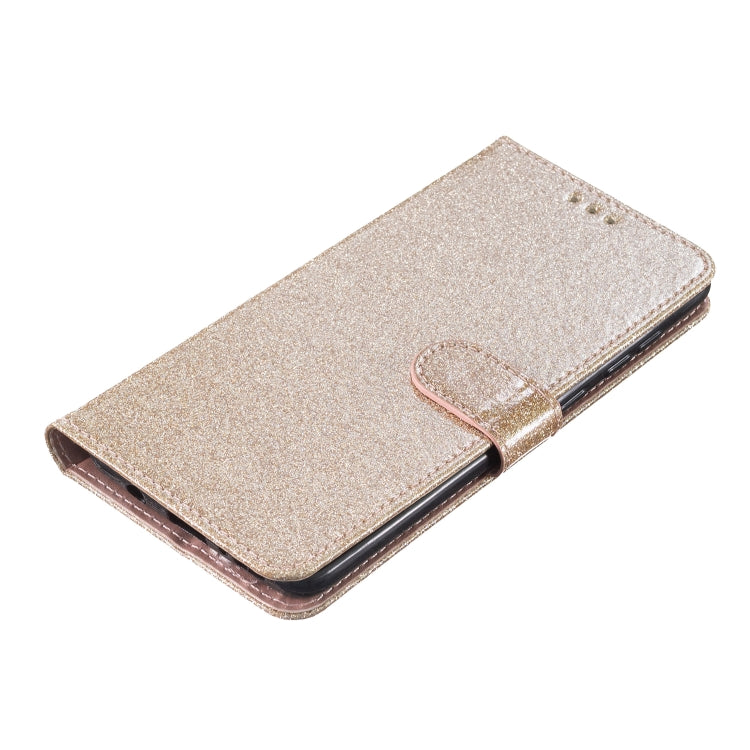 For Blackview A53 Pro Glitter Powder Flip Leather Phone Case(Gold) - More Brand by PMC Jewellery | Online Shopping South Africa | PMC Jewellery