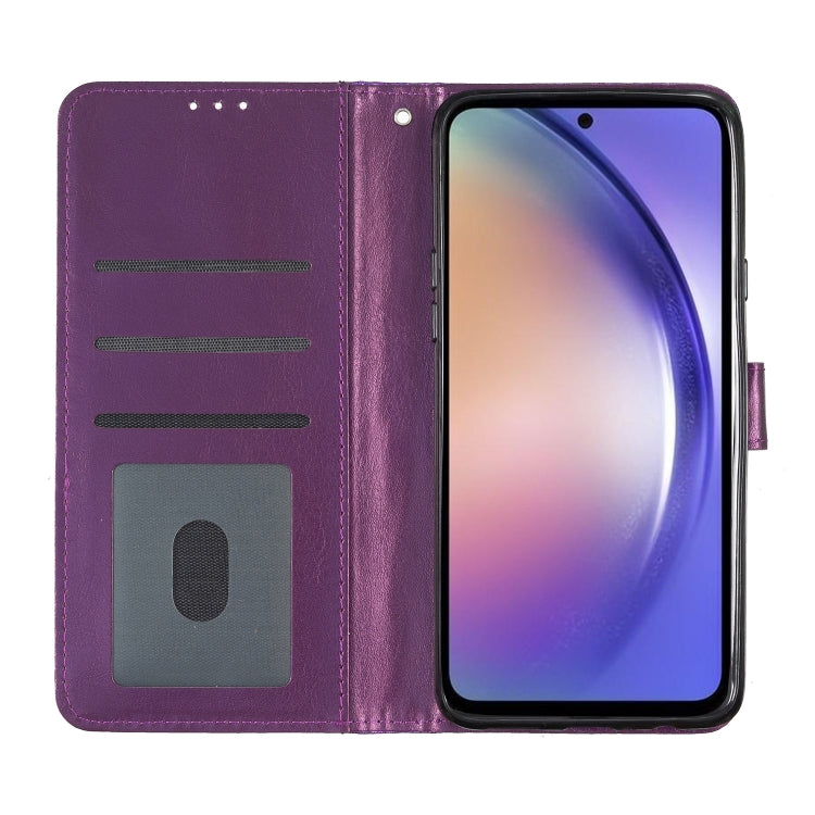 For Blackview A53 Pro Glitter Powder Flip Leather Phone Case(Purple) - More Brand by PMC Jewellery | Online Shopping South Africa | PMC Jewellery