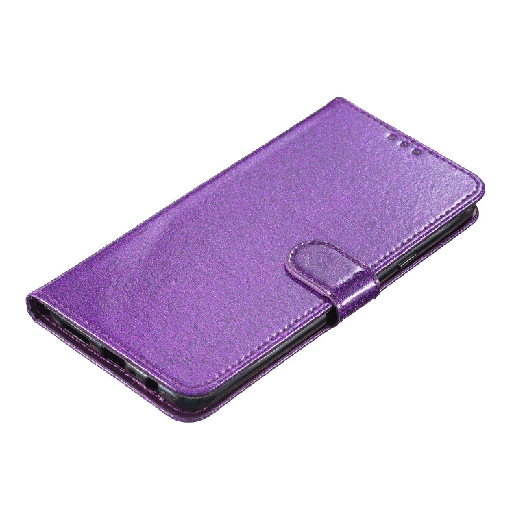 For Blackview A53 Pro Glitter Powder Flip Leather Phone Case(Purple) - More Brand by PMC Jewellery | Online Shopping South Africa | PMC Jewellery