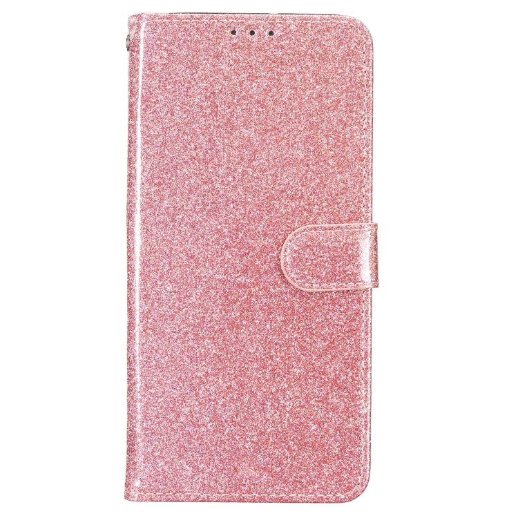 For Blackview A55 Pro Glitter Powder Flip Leather Phone Case(Rose Gold) - More Brand by PMC Jewellery | Online Shopping South Africa | PMC Jewellery