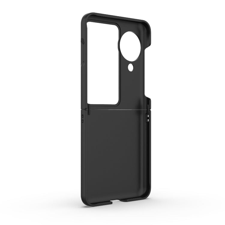 For OPPO Find N3 Flip Magic Shield Fold PC Shockproof Phone Case(Grey) - Find N3 Flip Cases by PMC TechLife | Online Shopping South Africa | PMC TechLife | Buy Now Pay Later Mobicred