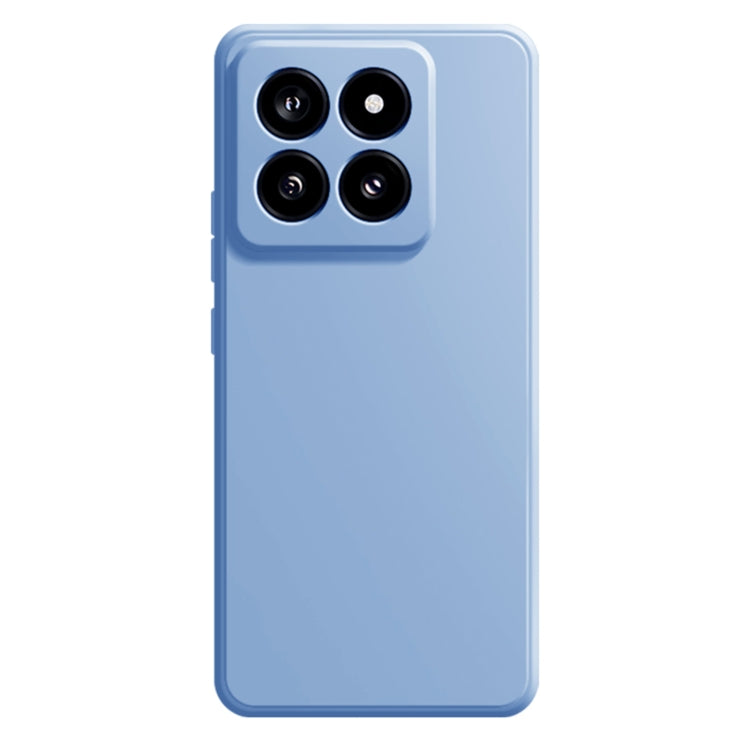 For Xiaomi 14 Pro Imitation Liquid Silicone Phone Case(Sky Blue) - 14 Pro Cases by PMC Jewellery | Online Shopping South Africa | PMC Jewellery