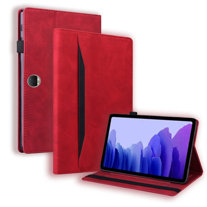 For Honor Pad 9 Splicing Shockproof Leather Tablet Case(Red) - Honor by PMC Jewellery | Online Shopping South Africa | PMC Jewellery | Buy Now Pay Later Mobicred