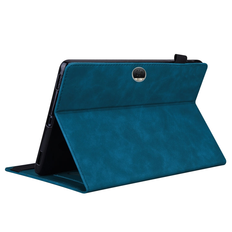 For Honor Pad 9 Splicing Shockproof Leather Tablet Case(Blue) - free shipping - PMC TechLife - Order now!