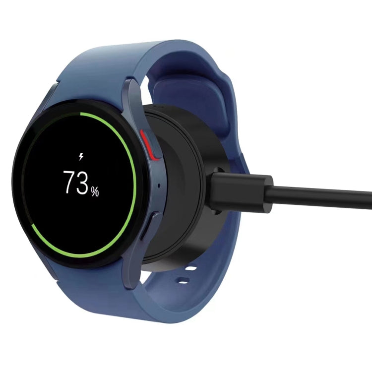 For Samsung Galaxy Watch Series Portable Smart Watch Magnetic Wireless Charger(Black) - Charger by PMC Jewellery | Online Shopping South Africa | PMC Jewellery | Buy Now Pay Later Mobicred