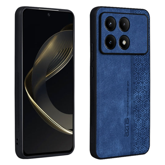 For Xiaomi Redmi K70 Pro AZNS 3D Embossed Skin Feel Phone Case(Sapphire Blue) - Xiaomi Cases by AZNS | Online Shopping South Africa | PMC Jewellery | Buy Now Pay Later Mobicred