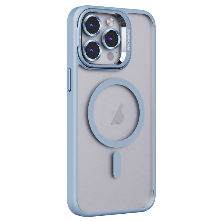 For iPhone 13 Pro Max Invisible Lens Holder PC + TPU Frosted MagSafe Phone Case(Blue) - free shipping - PMC TechLife - Order now!