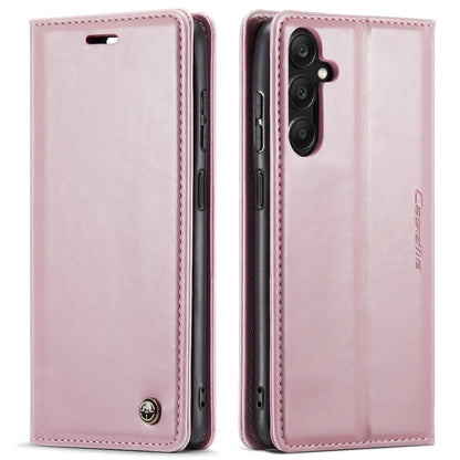 For Samsung Galaxy A25 CaseMe 003 Crazy Horse Texture Flip Leather Phone Case(Pink) - Galaxy Phone Cases by CaseMe | Online Shopping South Africa | PMC Jewellery | Buy Now Pay Later Mobicred