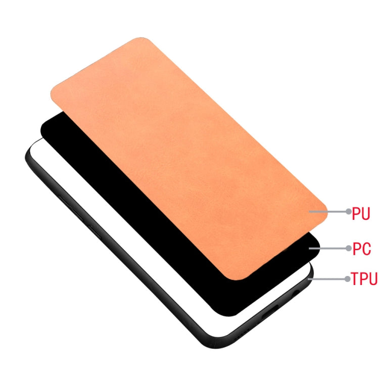 For Motorola Moto G84 5G Cow Pattern Sewing Back Cover Phone Case(Orange) - Motorola Cases by PMC TechLife | Online Shopping South Africa | PMC TechLife