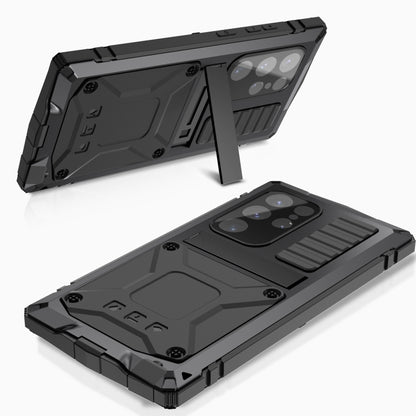 For Samsung Galaxy S24 Ultra 5G R-JUST Life Waterproof Dustproof Shockproof Phone Case(Black) - Galaxy S24 Ultra 5G Cases by R-JUST | Online Shopping South Africa | PMC Jewellery