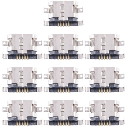 For Infinix Hot 10 10pcs Original Charging Port Connector - Single Tail Connector by PMC Jewellery | Online Shopping South Africa | PMC Jewellery