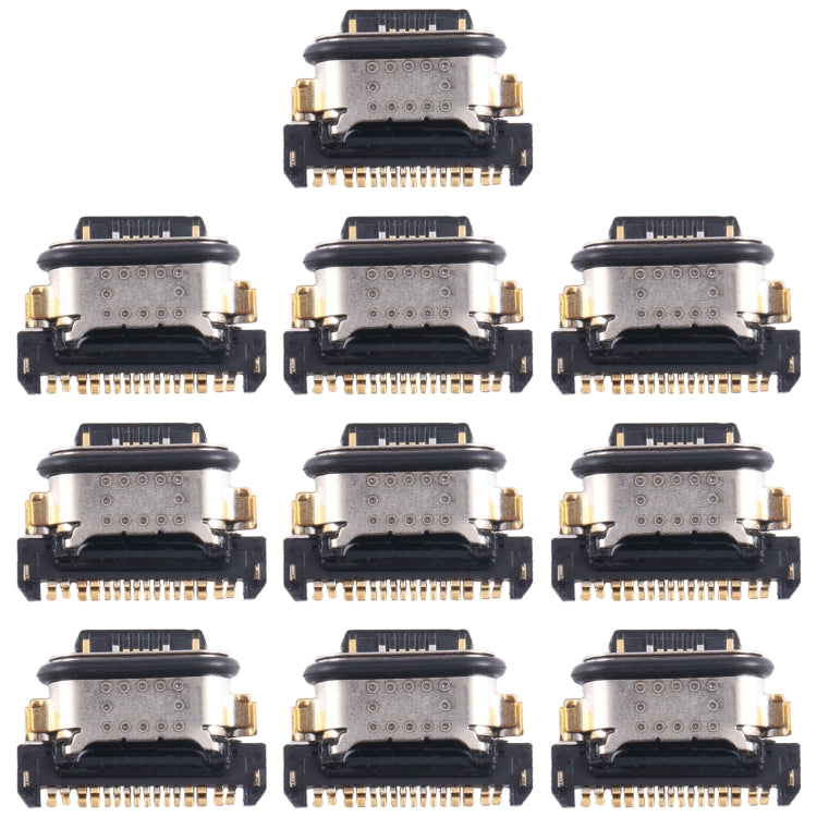 For vivo iQOO 3 5G 10pcs Original Charging Port Connector - Single Tail Connector by PMC TechLife | Online Shopping South Africa | PMC TechLife