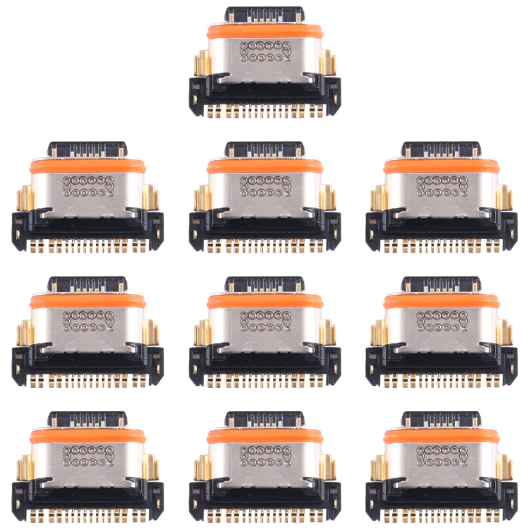 For vivo iQOO U3 10pcs Original Charging Port Connector - Single Tail Connector by PMC TechLife | Online Shopping South Africa | PMC TechLife