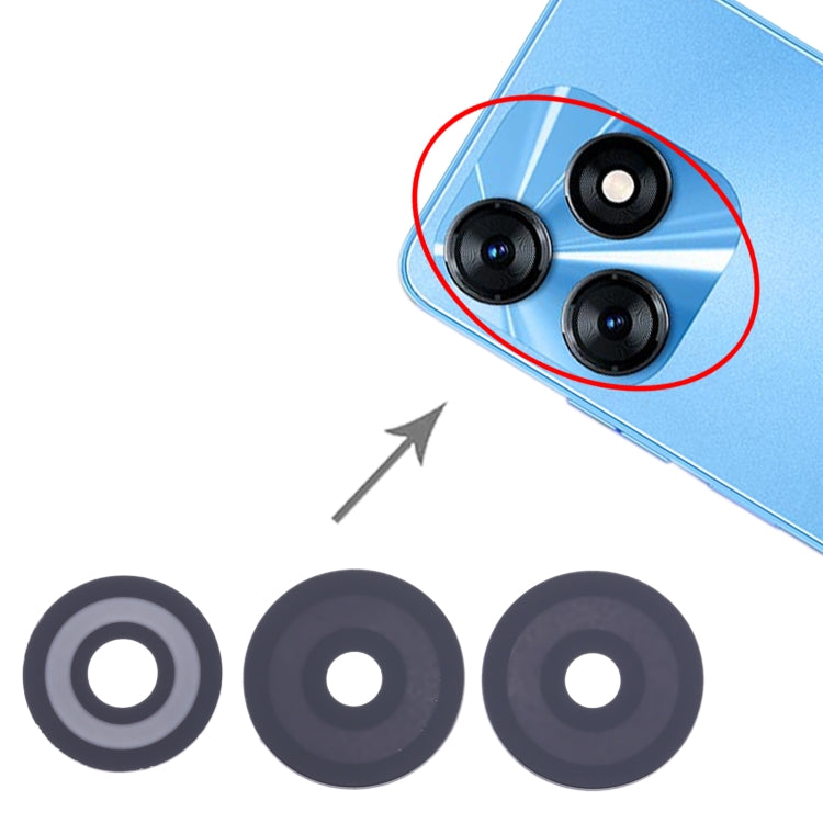 For Tecno Spark 10C 10set Back Camera Lens - Camera Parts by PMC Jewellery | Online Shopping South Africa | PMC Jewellery