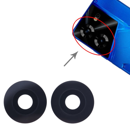 For Tecno Pova 5 10set Back Camera Lens - Camera Parts by PMC Jewellery | Online Shopping South Africa | PMC Jewellery