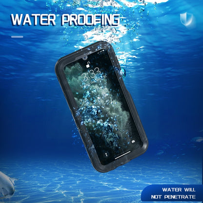 For Samsung Galaxy A15 5G RedPepper 360 Full Body Rugged IP68 Waterproof Phone Case(Black) - Galaxy Phone Cases by RedPepper | Online Shopping South Africa | PMC Jewellery