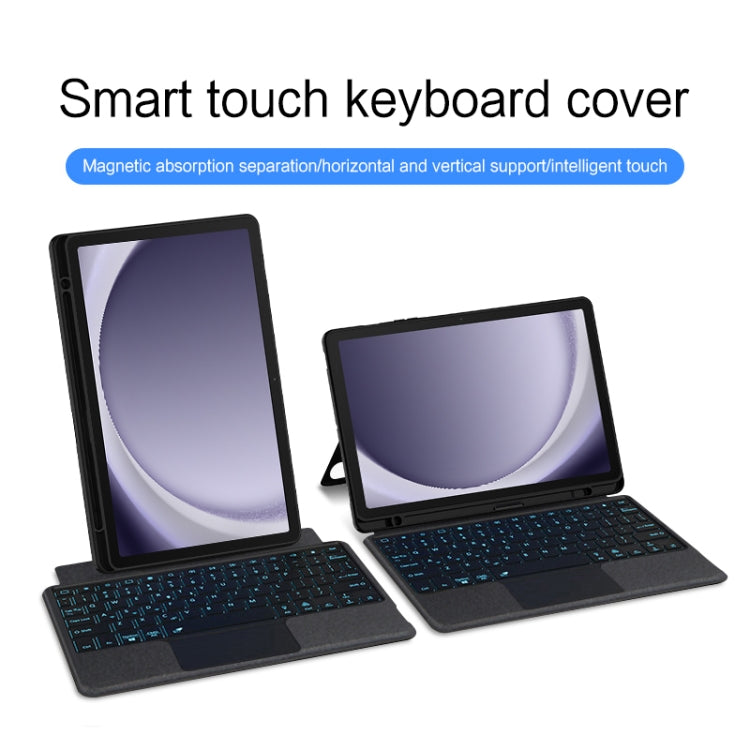 For Samsung Galaxy Tab A9+ X210 YJ-A9+ Split Bluetooth Keyboard Leather Tablet Case - Samsung Keyboard by PMC Jewellery | Online Shopping South Africa | PMC Jewellery