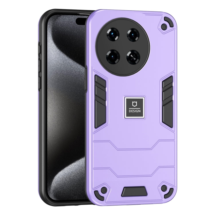 For Tecno Spark 20 Pro+ 2 in 1 Shockproof Phone Case(Purple) - Tecno Cases by PMC Jewellery | Online Shopping South Africa | PMC Jewellery | Buy Now Pay Later Mobicred