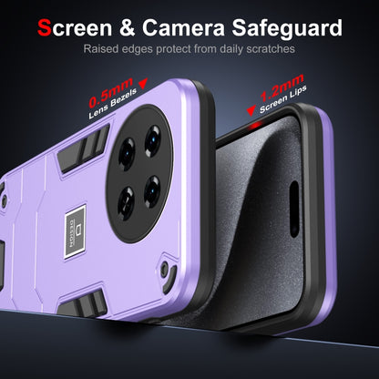 For Tecno Spark 20 Pro+ 2 in 1 Shockproof Phone Case(Purple) - Tecno Cases by PMC Jewellery | Online Shopping South Africa | PMC Jewellery | Buy Now Pay Later Mobicred