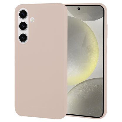 For Samsung Galaxy S24+ 5G GOOSPERY SOFT FEELING Liquid TPU Soft Phone Case(Apricot) - Galaxy S24+ 5G Cases by GOOSPERY | Online Shopping South Africa | PMC Jewellery | Buy Now Pay Later Mobicred