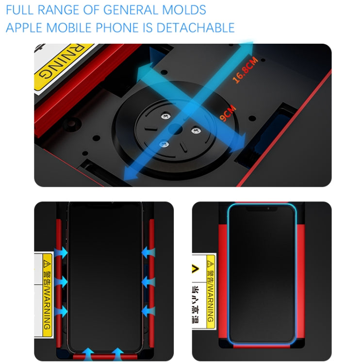 TBK 288M Automatic Screen Disassembly Machine Built-in Vacuum Pump, US Plug - free shipping - PMC TechLife - Order now!