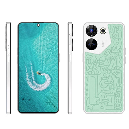 C20 Art Edition, 3GB+32GB, 6.53 inch Face Identification Android 8.1 MTK6753 Octa Core , Network: 4G, Dual SIM(Green) -  by PMC Jewellery | Online Shopping South Africa | PMC Jewellery