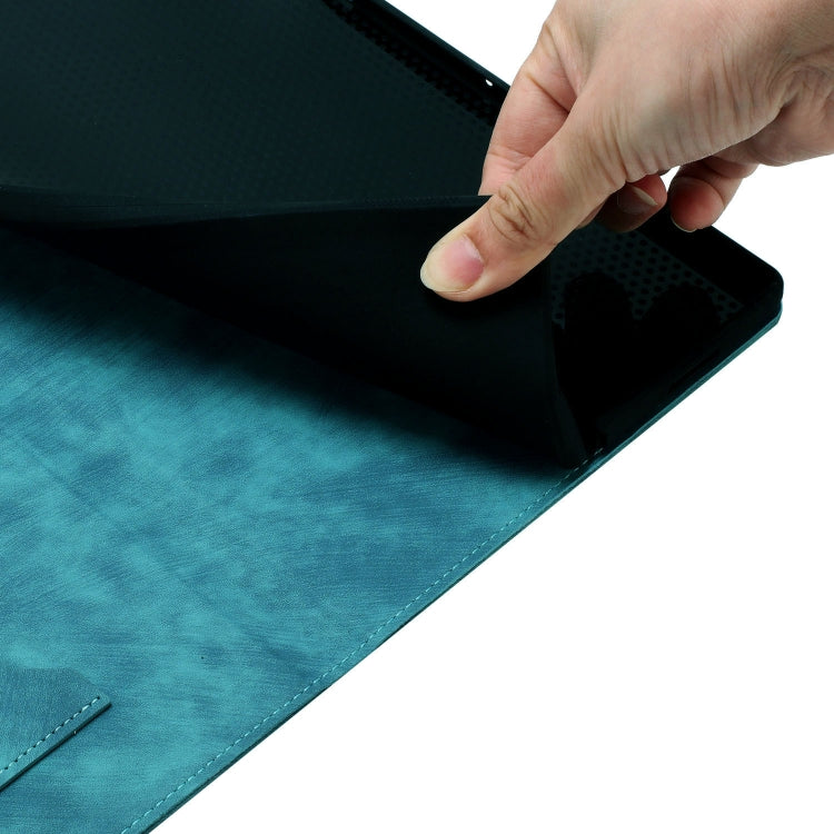 For iPad Pro 13 2024 Butterfly Cat Embossing Leather Tablet Case(Sky Blue) - iPad Pro 13 2024 Cases by PMC TechLife | Online Shopping South Africa | PMC TechLife | Buy Now Pay Later Mobicred