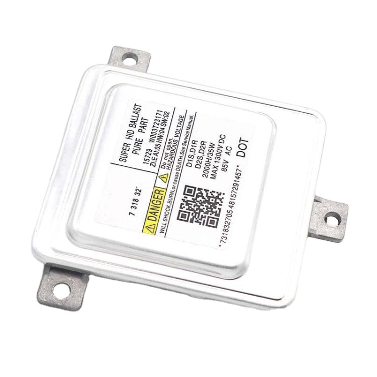 For BMW X1 E84 2009-2014 Car Xenon Lamp D1S Ballast 7318327(Silver) - Headlight Ballast by PMC TechLife | Online Shopping South Africa | PMC TechLife | Buy Now Pay Later Mobicred