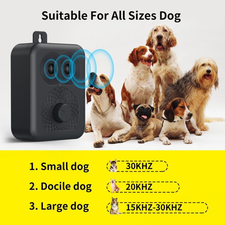 N20 Portable Fully Automatic Ultrasonic Dog Training Device(Black) - Training Aids by PMC Jewellery | Online Shopping South Africa | PMC Jewellery | Buy Now Pay Later Mobicred