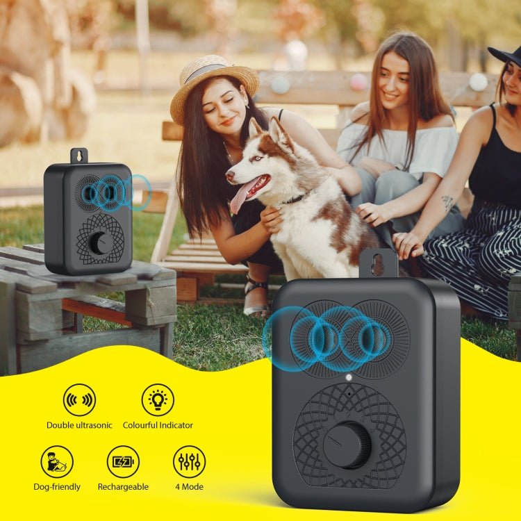 N20 Portable Fully Automatic Ultrasonic Dog Training Device(Black) - Training Aids by PMC Jewellery | Online Shopping South Africa | PMC Jewellery | Buy Now Pay Later Mobicred