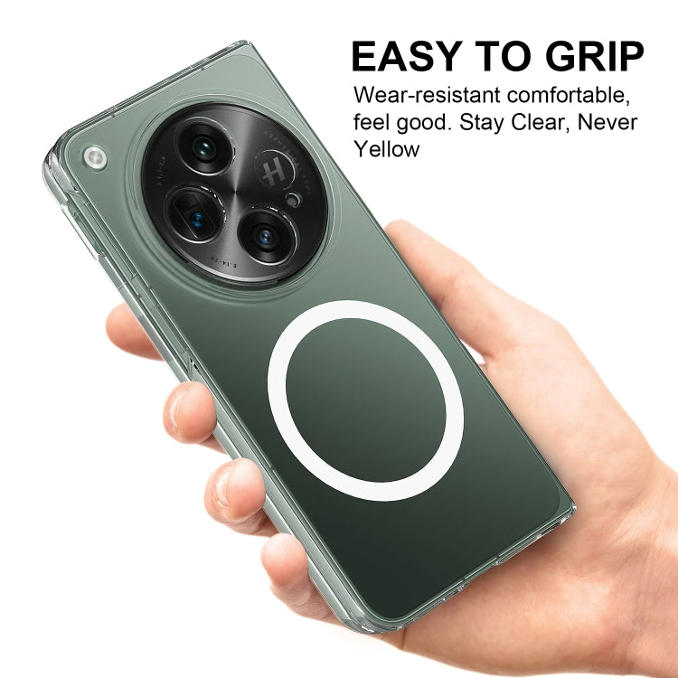 For OnePlus Open Scratchproof PC Transparent MagSafe Phone Case - OnePlus Cases by PMC TechLife | Online Shopping South Africa | PMC TechLife