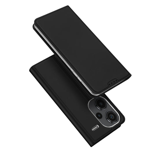 For Xiaomi Redmi Note 13 Pro+ 5G DUX DUCIS Skin Pro Series Flip Leather Phone Case(Black) - Xiaomi Cases by DUX DUCIS | Online Shopping South Africa | PMC Jewellery | Buy Now Pay Later Mobicred