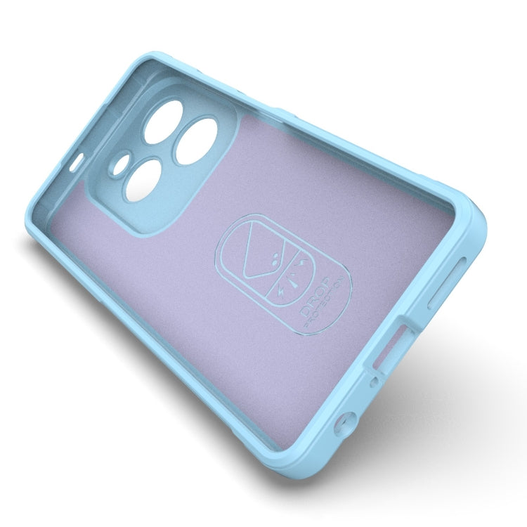 For Infinix Hot 40 Pro / Hot 40 Magic Shield TPU + Flannel Phone Case(Purple) - Infinix Cases by PMC TechLife | Online Shopping South Africa | PMC TechLife | Buy Now Pay Later Mobicred