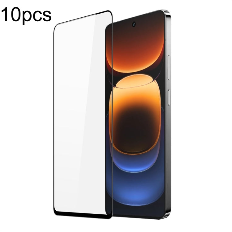 For vivo iQOO 12 10pcs DUX DUCIS 0.33mm 9H Medium Alumina Tempered Glass Film - vivo Tempered Glass by DUX DUCIS | Online Shopping South Africa | PMC Jewellery | Buy Now Pay Later Mobicred