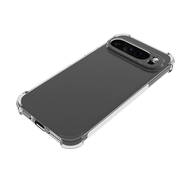 For Google Pixel 9 Pro XL Shockproof Non-slip Thickening TPU Phone Case(Transparent) - Google Cases by PMC Jewellery | Online Shopping South Africa | PMC Jewellery | Buy Now Pay Later Mobicred