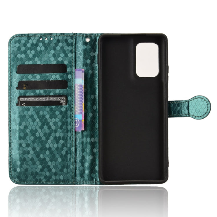 For Motorola Edge 5G 2024 Honeycomb Dot Texture Leather Phone Case(Green) - Motorola Cases by PMC Jewellery | Online Shopping South Africa | PMC Jewellery | Buy Now Pay Later Mobicred