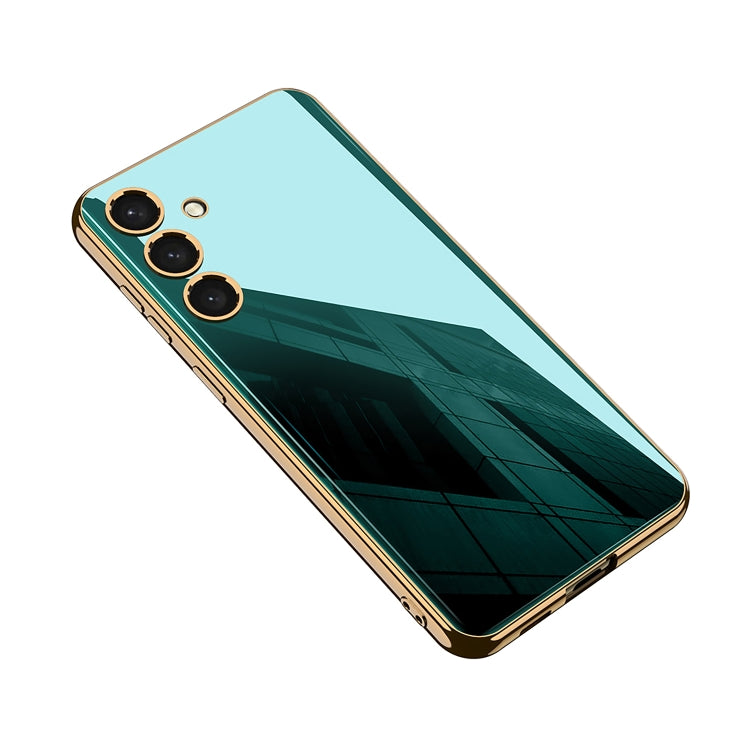 For Samsung Galaxy S24+ 5G GKK Electroplating TPU Full Coverage Phone Case(Green) - Galaxy S24+ 5G Cases by GKK | Online Shopping South Africa | PMC Jewellery | Buy Now Pay Later Mobicred