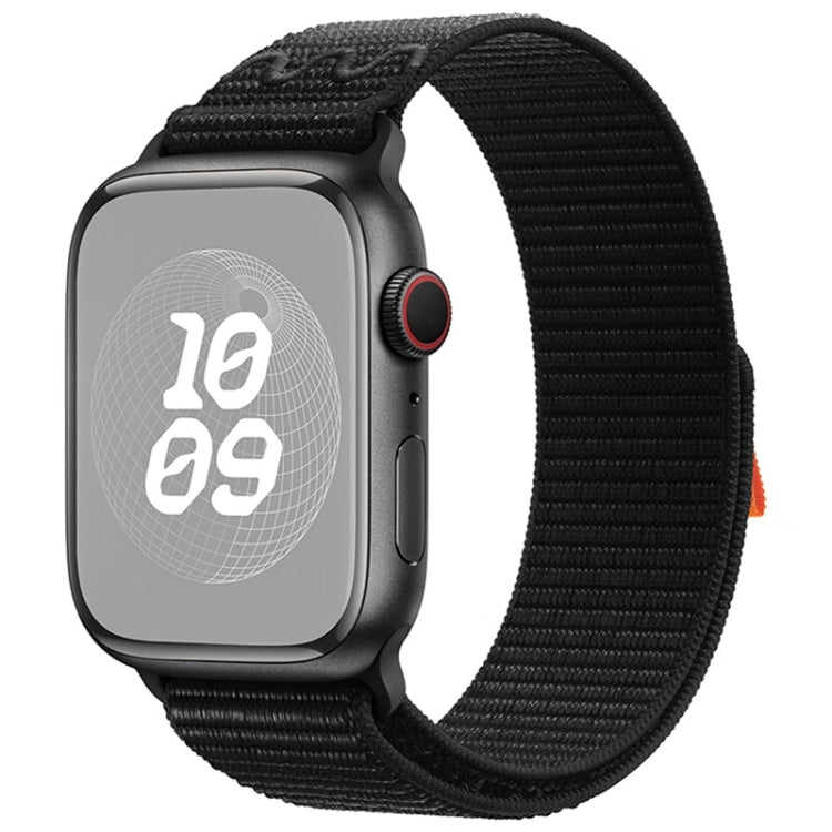 For Apple Watch Series 5 40mm Loop Nylon Watch Band(Dark Black) - free shipping - PMC TechLife - Order now!